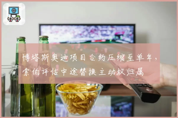 博塔斯奥迪项目合约压缩至单年,索伯评估中途替换主动权归属